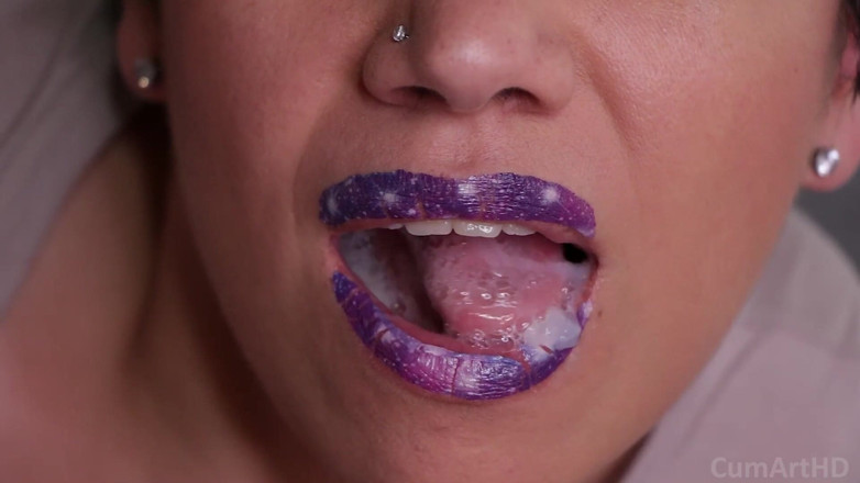 TheArtOfCum: Nahaufnahme blowjob und mundvoll