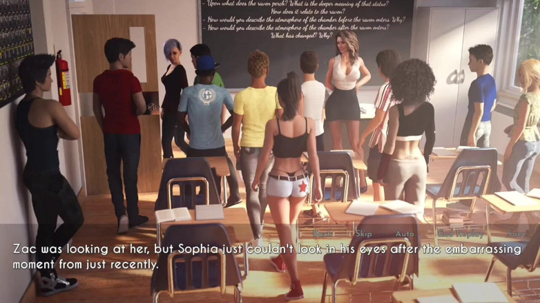 Johannes Gaming: AWAM #54 Sophia got half nude during her session