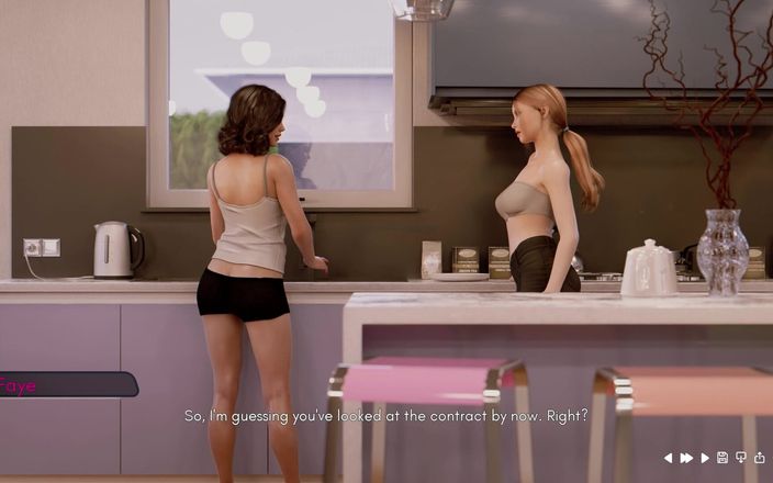 Adultgameplayvideos: Sra. Denvers - v0.11 parte 1 - Wanda y Gene besaron e intercambiaron...