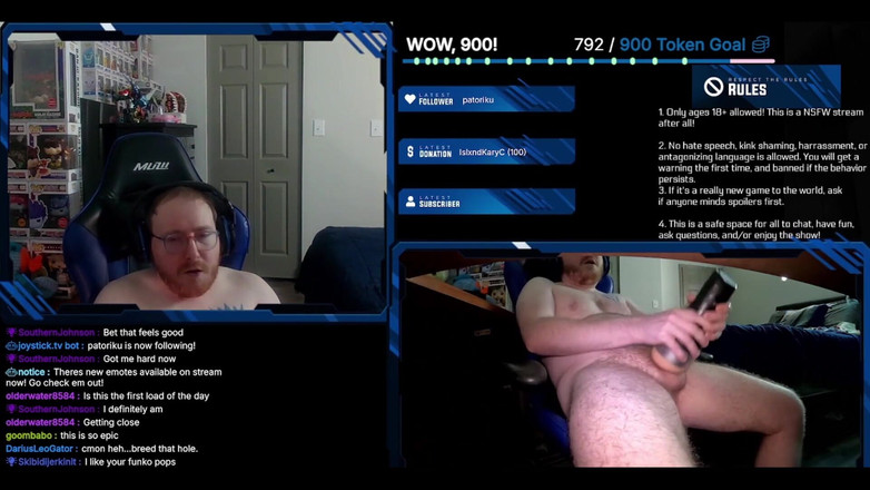 Wallace Accelron: Fleshlight oyuncağımı hamileiyorum