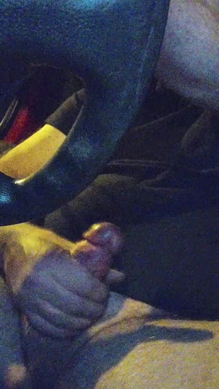 Incredible Dick: Horny guy jerks off in the truck 2