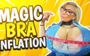 The Busty Sasha: Magico inflazione reggiseno, sono così felice di avere tette enormi!