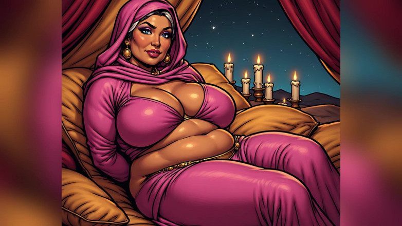 AI Porn: Arabské noci sexy umění