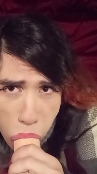 Sucking Your Dick and Cumming While You Inside My Throat