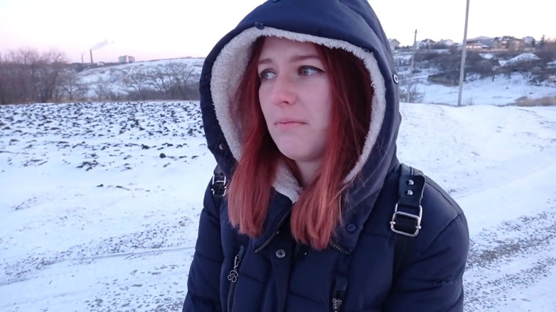 SweetAndFlow: Outdoor-sex im winter - typ fickt mich hart