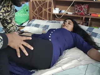 Vaigavarun45: Churidar Leggings Removal and Top Only Romance Sex Video by...