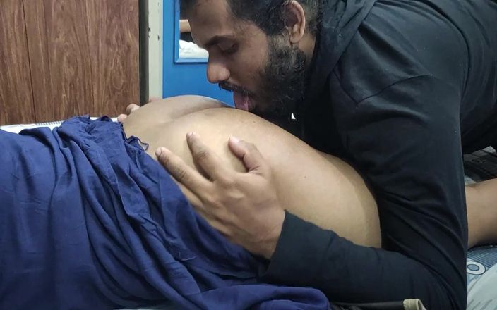 Vaishnavysharunraj: Göt yalama romantizmi, vaishnavy ve sharun raj ateşli göt