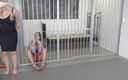 Restricting Ropes: Superwoman wird im gefängnis gefesselt - teil 2