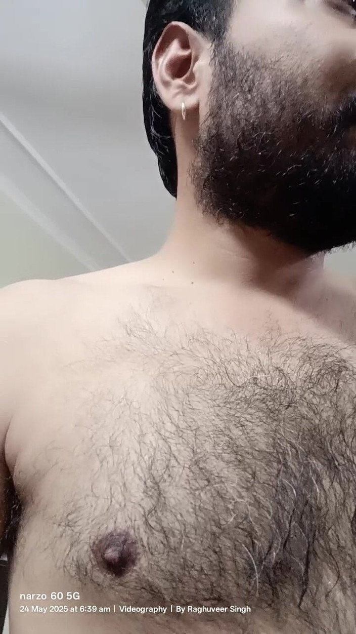 Rajasthani-old-lover: Indischer heißer stiefvater genießt masturbation nach dem lutschen