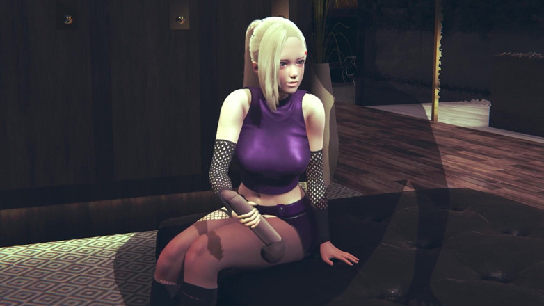 Waifu club 3D: Ino Yamanaka vám vyhoní ptáka, pokud o to požádáte