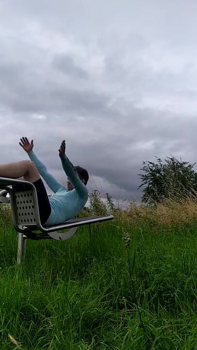 Olisa: Exercise in my new sportsdress
