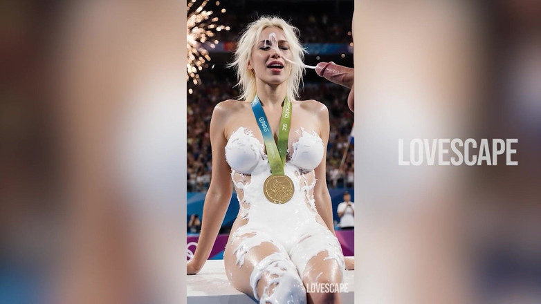 Lovescape: Altın madalyalı sikiş festivali - sporcular pistte derinden dolduruluyor