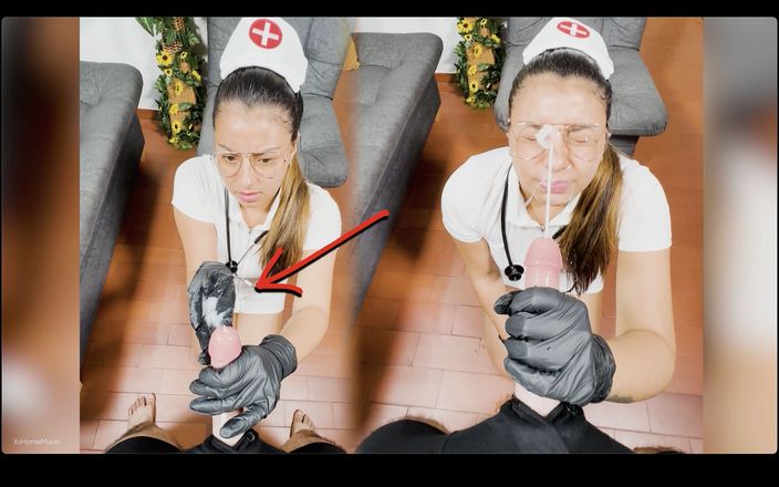 XxHomeMade: Questa infermiera carina ottiene l'impossibile, non ci crederai! - molteplici sborrate
