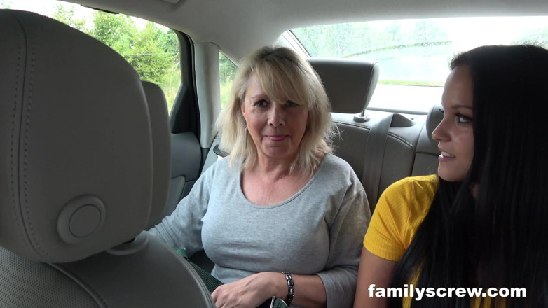 Family Screw: Picking up Stepmom and Stepdaughter by Familyscrew