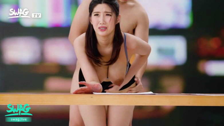 SWAG.live: Collection: Sexy Anchor Gets Fucked on Camera