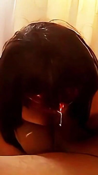 Dominant Mature Rich Fucked Doggy Style Dressed in Red Lingerie Like a Whore