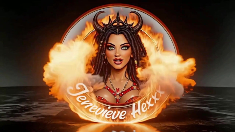 Jenevieve Hexxx: Gagici tatuate țâțoase Jen Hexxx și Anna Belle Peaks Distracție lesbiană!