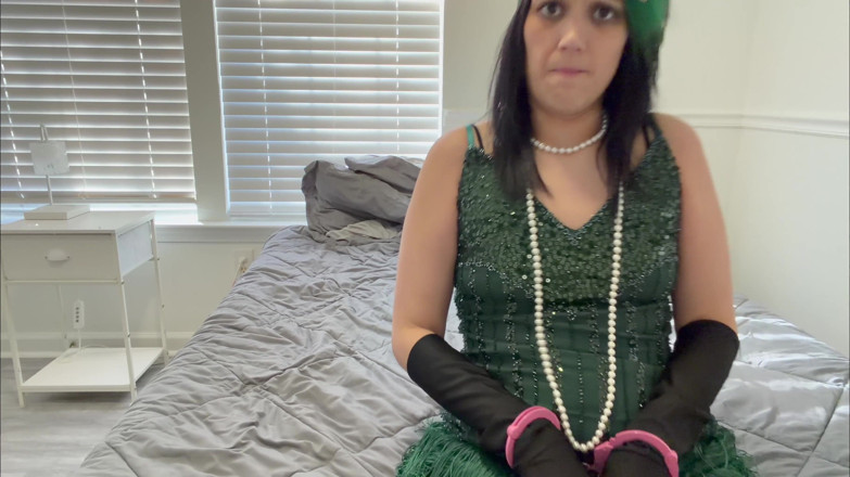 Kink in Time: Devyn řve 20. let Self-bondage Fantasy 4K POV Omezení Blaženost čeká!