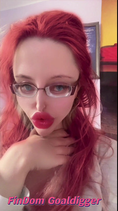 FinDom Goaldigger: 내 시선을 참을 수 없거