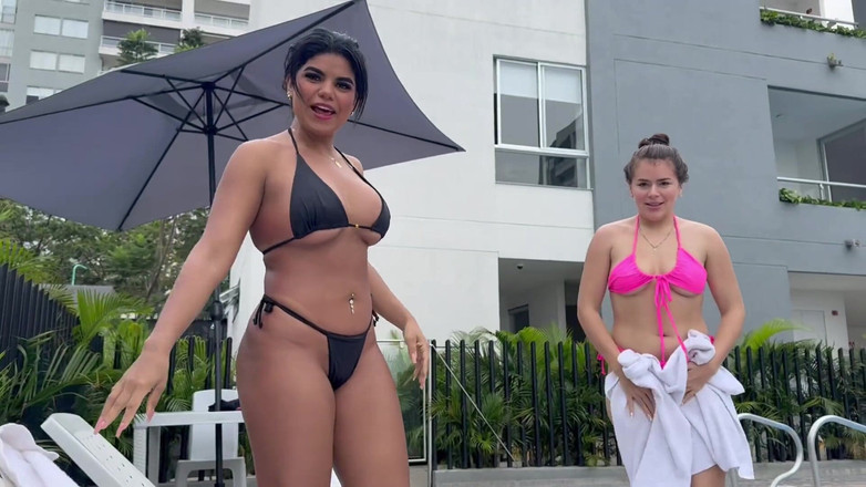 MilanRodriguez: Invito Le Mie Vicine Lesbiche Nel Mio Appartamento Dopo Un...