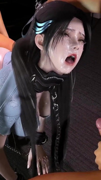 Cewek cantik lagi asik seks threesome - hentai animasi 3d