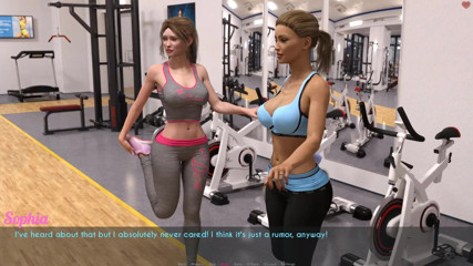 Visual Novels: Istri dan ibu tiri bagian 51 - tante seksi menarik perhatian dengan...
