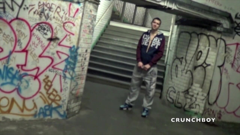 Crunch Boy: Gay fucked hard by gangsters in the subway
