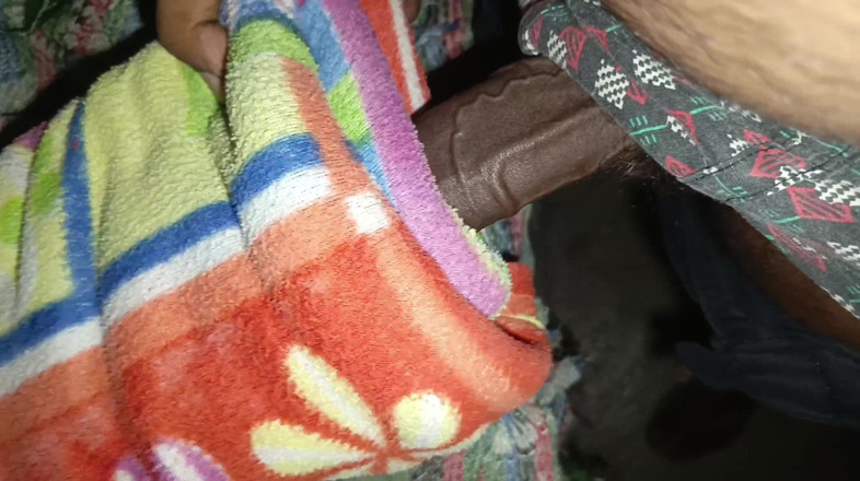 Beckett: Big Black Cock a Man Handjob in Night Room
