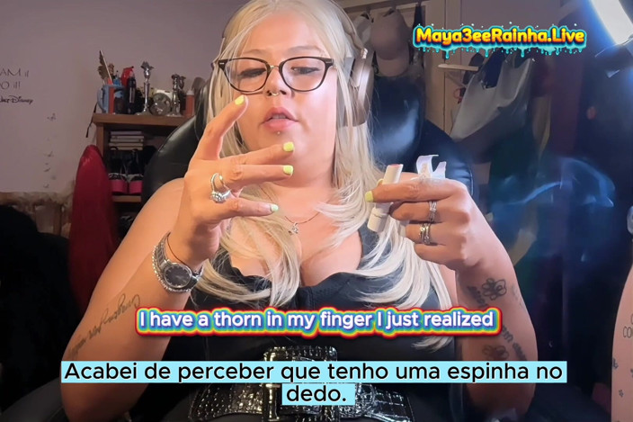 Goddess Maya3ee Rainha: Good Night Goddess - Chain Smoking and Unwinding