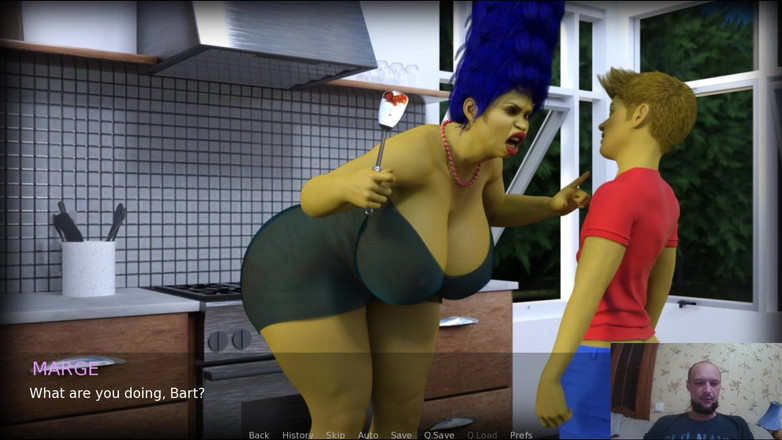 Sex game gamer: Bart and Marge Have a Great Ass Fuck in the...