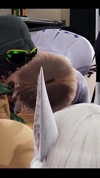 Boku No eroe Hentai yuri - trio Ochako, Froppy e Rumi Usagiyama futanari hard sex - anime manga 3D cartoon asian japanese