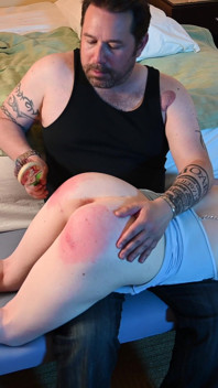 Bad Girl Gets a Good Spanking