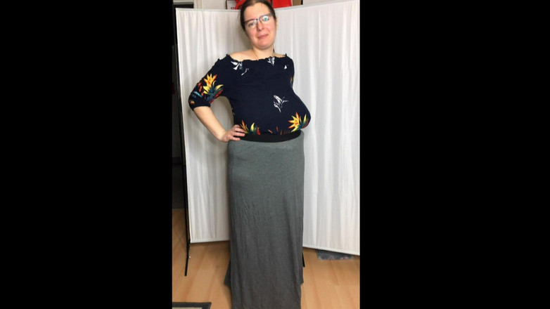 Lena Rose: Юбки нового плюс размера [примерка]