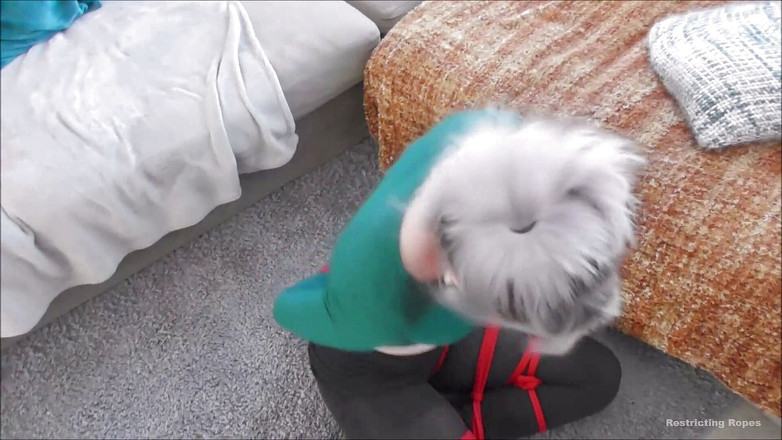 Restricting Ropes: Luna Grey - 邀请jeff先生