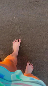 Walking on the Beach
