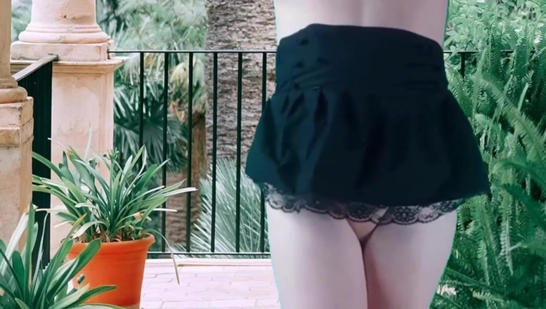 Kitty_Cross: 5 gotik boşalma transeksüel tek başına mastürbasyon yapıyor trans güzellik