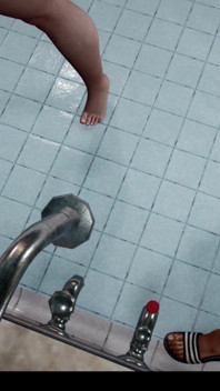 3D bbw madura milf provocando o velho pau grande para foder sua buceta molhada