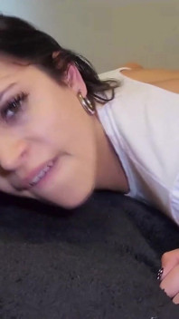 My Stepmother Takes Advantage of My Erection and Fucks Me