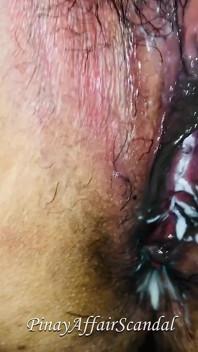 18-jährige pinays muschi wird mit sperma gefüllt
