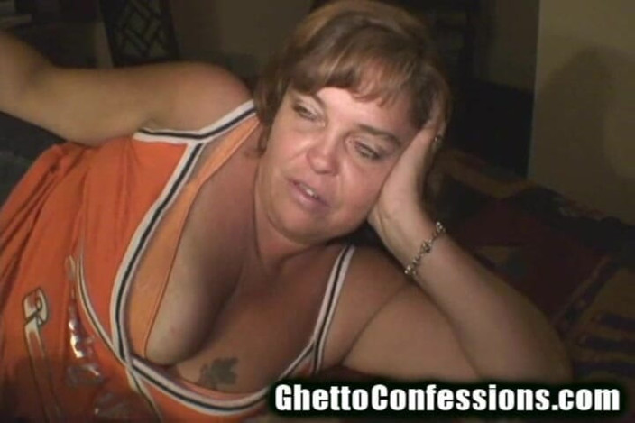 Ghetto Confessions: Grandes tetas, puta culo historias chupa esperma de pinchazo en...