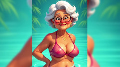 AI Porn: Pasticcio appiccicoso di animazione della nonna