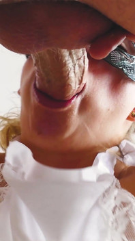 I Love Worshipping Your Cock in My Mask