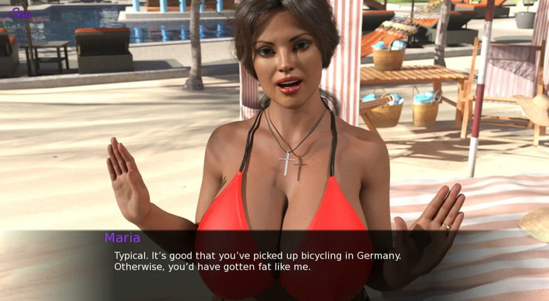 XXX Games Bunk: Rediscovering maria - gameplay -roleplay - pasangan perlahan-lahan memindahkan mereka ke pakaian dalam...