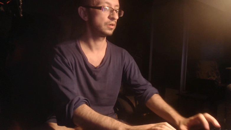 Alex Metallov: A Guy Plays with His Dick During a Webcam Show