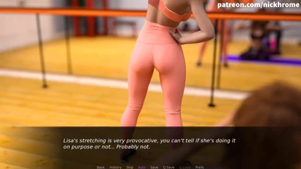 Enfermera de vuelta al placer - parte 32 - el estiramiento es muy provocativo