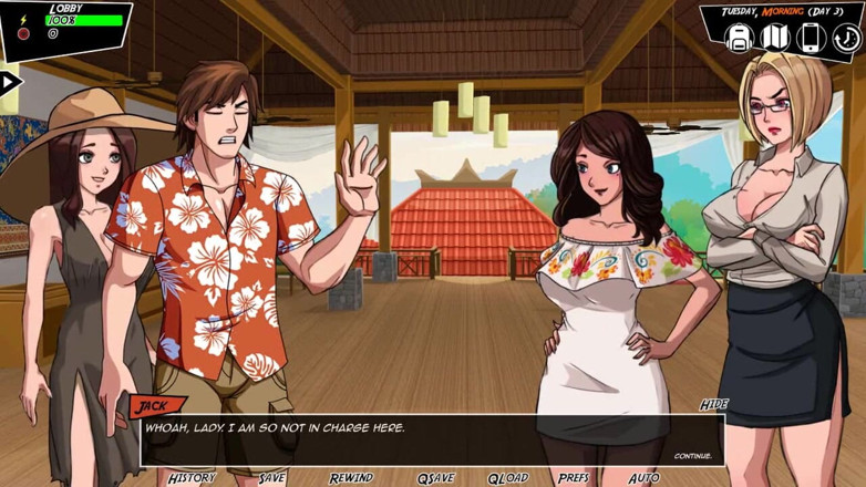 Dirty GamesXxX: 楽園の欲望:生存者を見つけた - ep.11