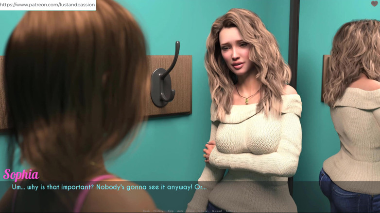 Johannes Gaming: AWAM -Elly and Sophia go to the botique