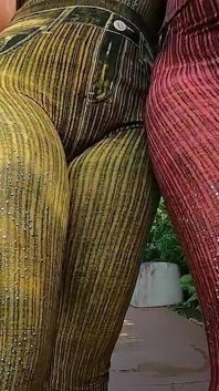 Une PAWG à gros cul et un gros cul d’ébène font un trio