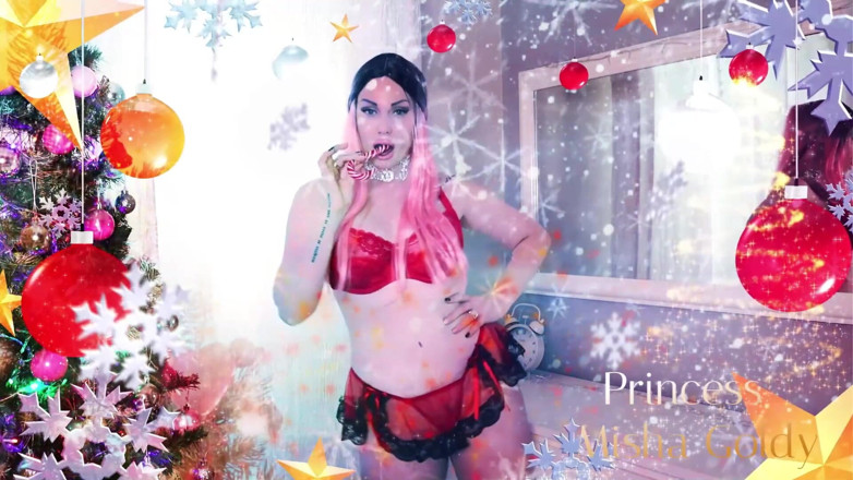 Goddess Misha Goldy: Okouzlující ASMR a finanční dominance! Ukradnu Vánoce z vaší nevlastní...