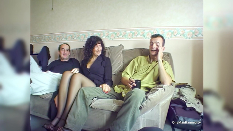 One Man Banned: Three Guys Get to Fuck a Hot British MILF up...